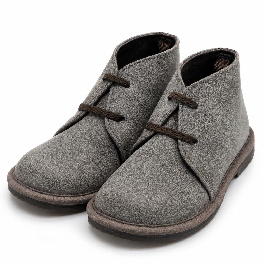 Toddler Boys Olive Green Faux Suede Chukka Desert Boots Size 5